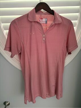 Oobe brand Chick-fil-A polo shirt women’s sz medium (hydro chill, performance)